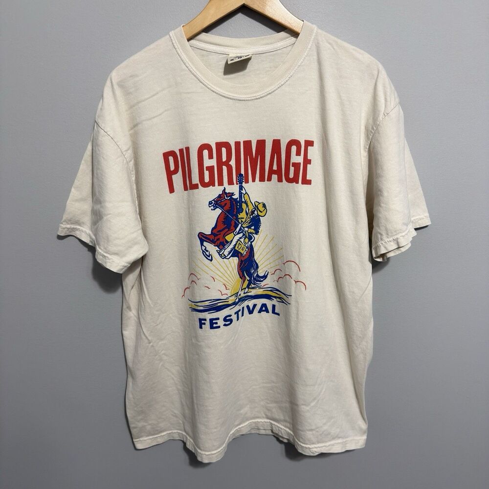 Pilgrimage Festival 2023 Shirt Size XL Zach Bryan Lumineers Black Crowes